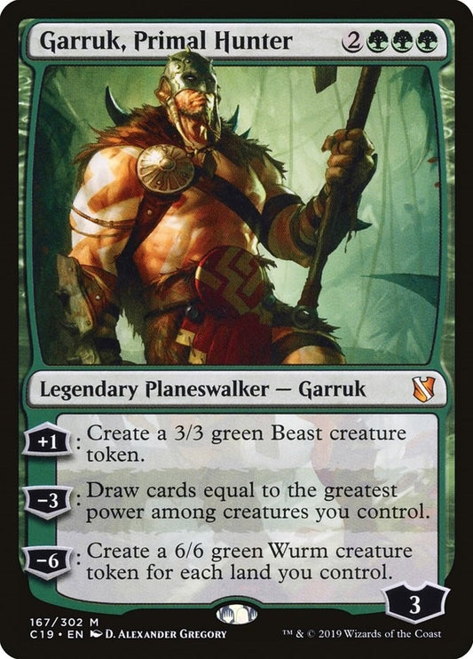 Garruk, Primal Hunter (167) (C19)