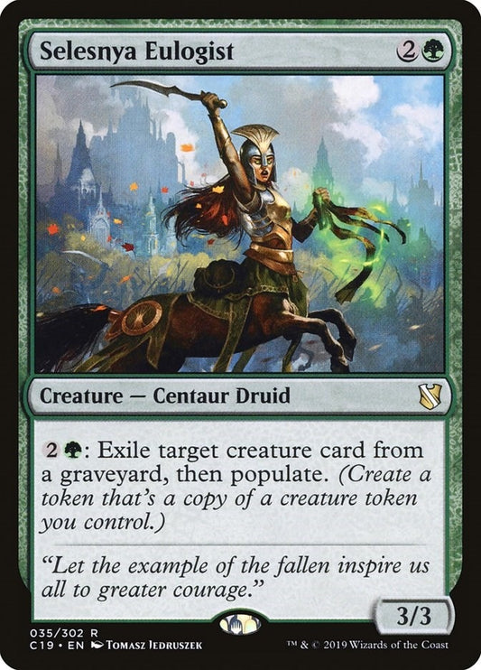 Selesnya Eulogist (35) (C19)