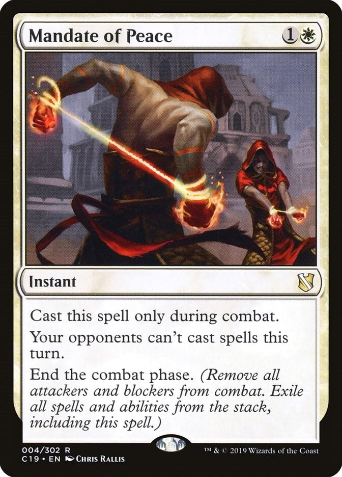 Mandate of Peace (4) (C19)