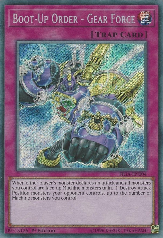 Boot-Up Order - Gear Force (FIGA-EN004) (FIGA)