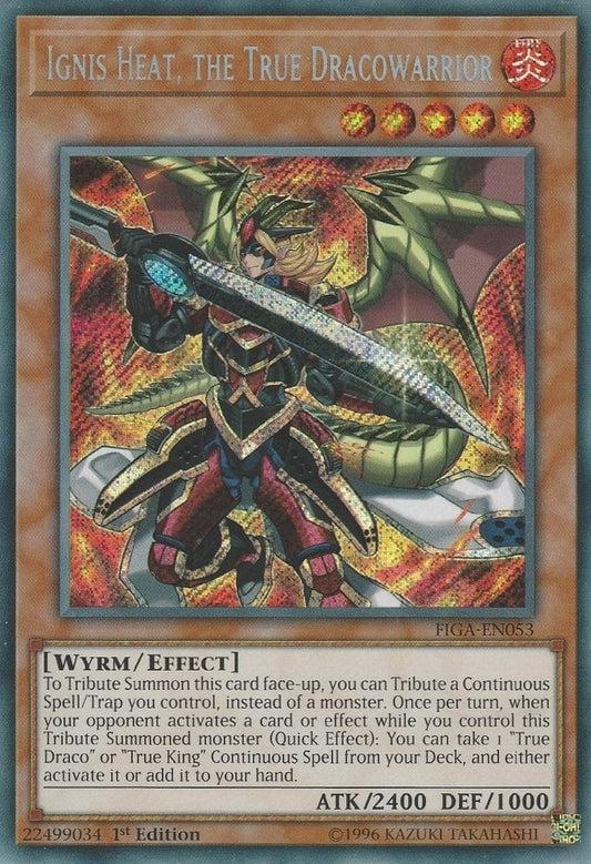 Ignis Heat, the True Dracowarrior (FIGA-EN053) (FIGA)