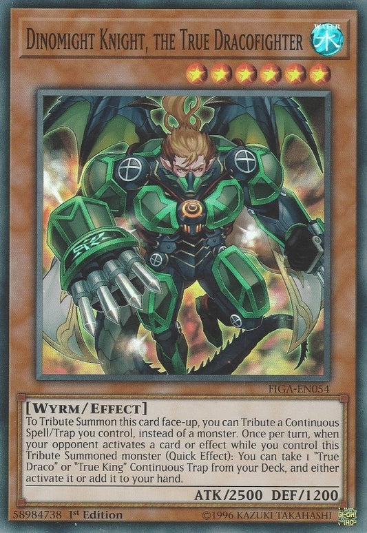 Dinomight Knight, the True Dracofighter (FIGA-EN054) (FIGA)