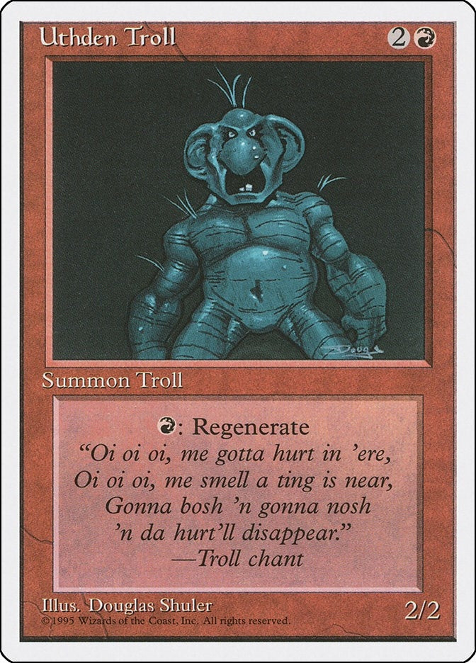 Uthden Troll (4ED)