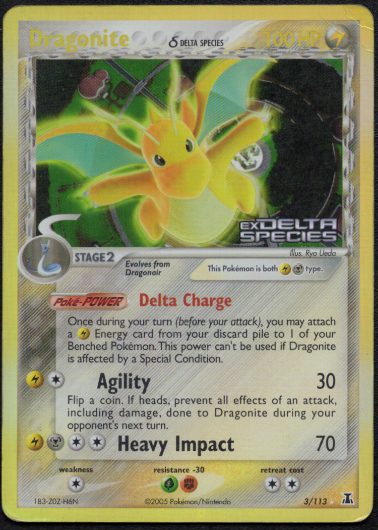 Dragonite (Delta Species) (3/113) (DS)