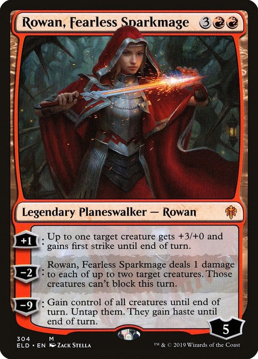 Rowan, Fearless Sparkmage (304) (ELD)