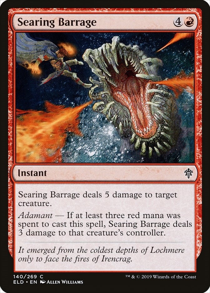 Searing Barrage (140) (ELD)