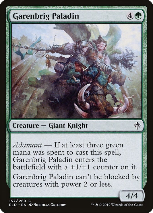 Garenbrig Paladin (157) (ELD)
