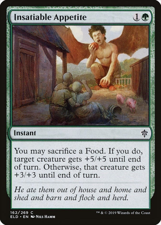 Insatiable Appetite (162) (ELD)