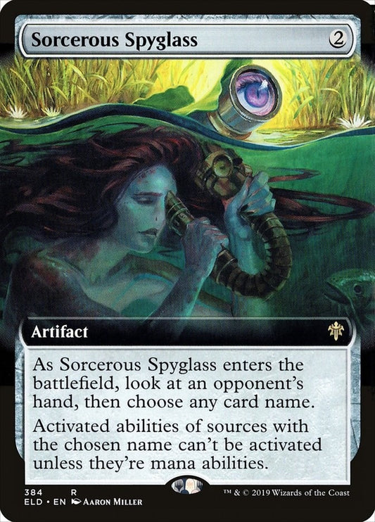 Sorcerous Spyglass (Extended Art) (384) (ELD)