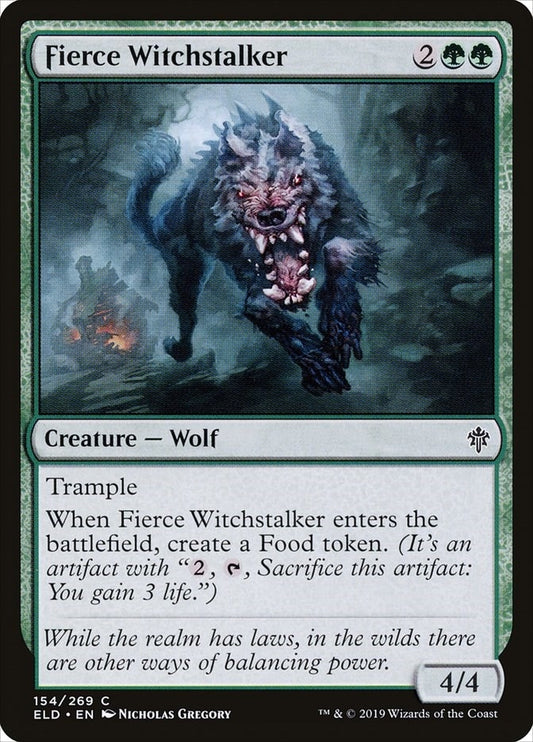 Fierce Witchstalker (154) (ELD)