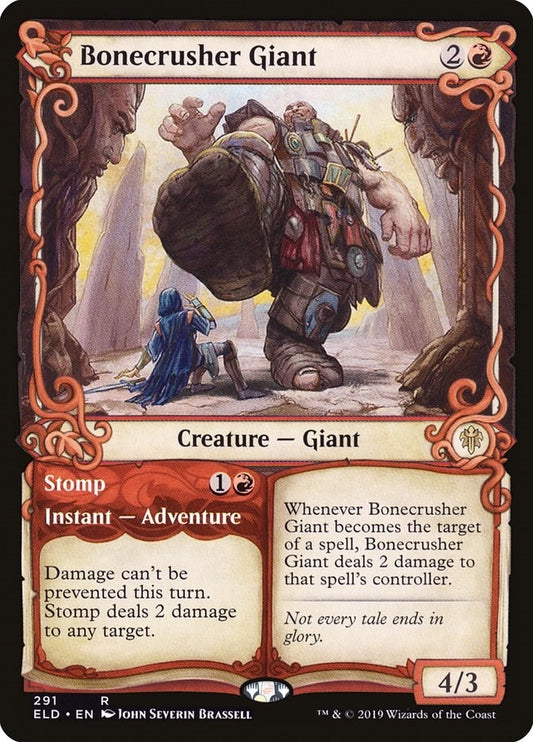 Bonecrusher Giant (Showcase) (291) (ELD)
