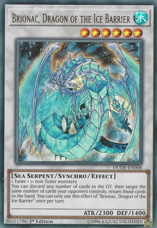 Brionac, Dragon of the Ice Barrier (DUDE-EN008) (DUDE)