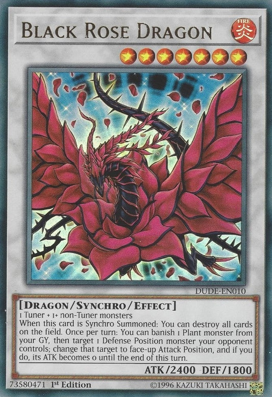 Black Rose Dragon (DUDE-EN010) (DUDE)