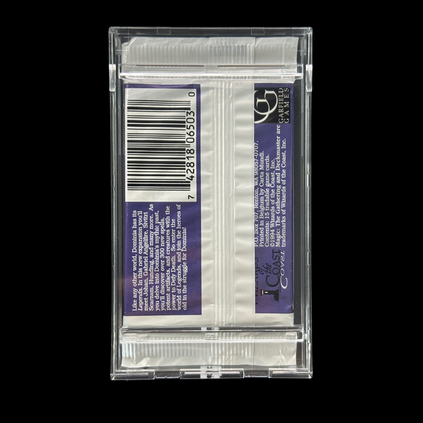 MTG Magic The Gathering Legends Booster Pack 1994