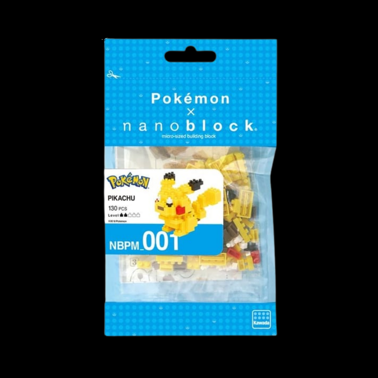 Nanoblock Pokemon Pikachu 130 pcs