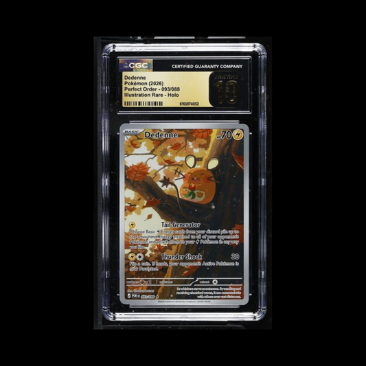 Pokemon Slab Dedenne 093 CGC Pristine 10 2026