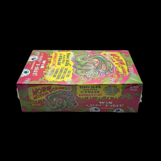 Pogs Slugs Motion Sickness Booster Box 1995