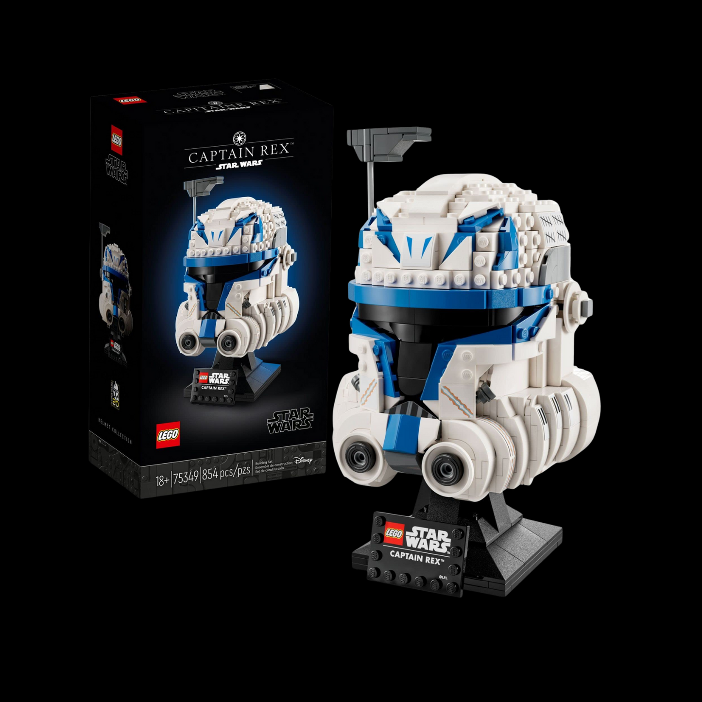LEGO Star Wars Captain Rex Helmet 854 pcs 75349