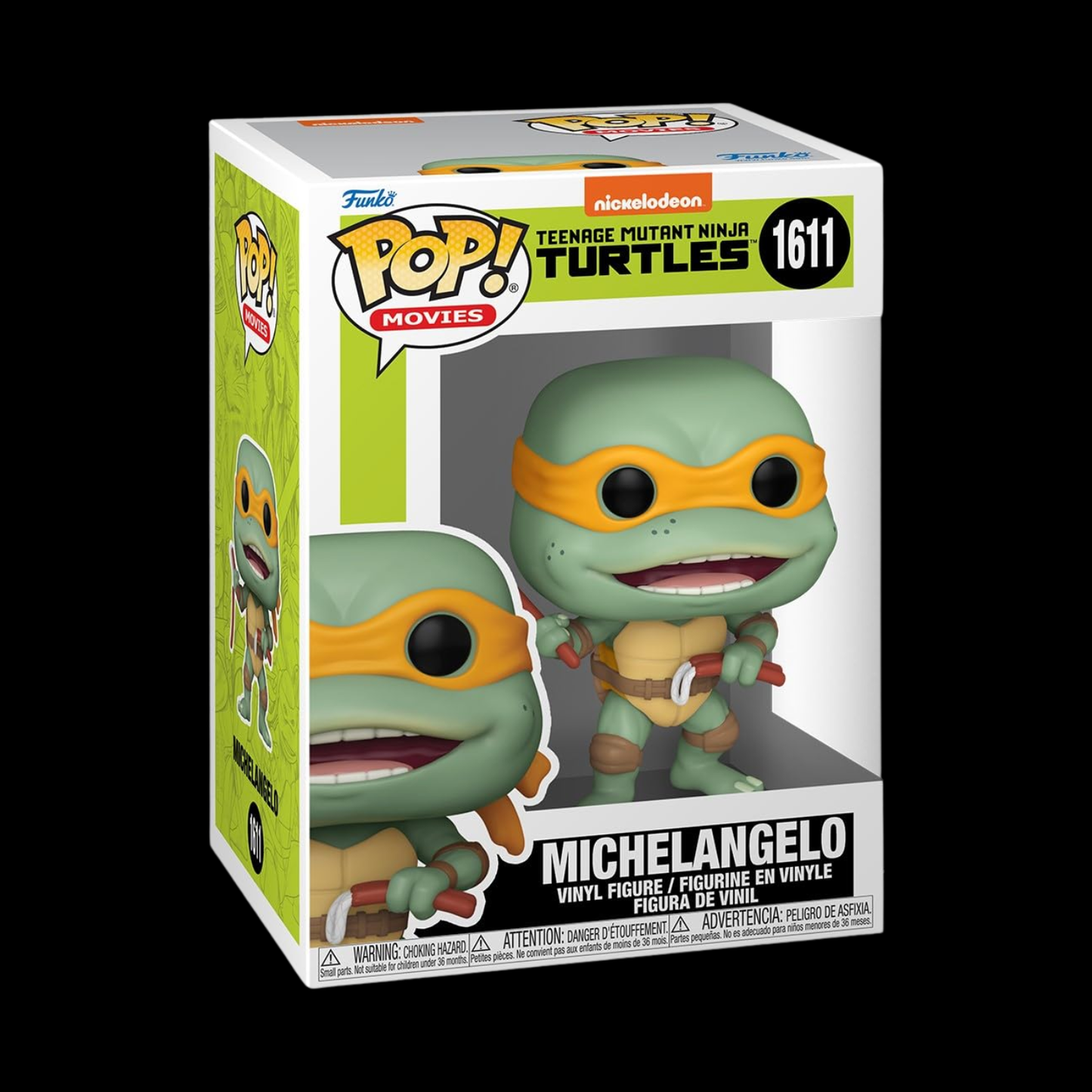 Teenage Mutant Ninja Turtle Michelangelo Funko Pop! Vinyl Figure #1611 + Protector