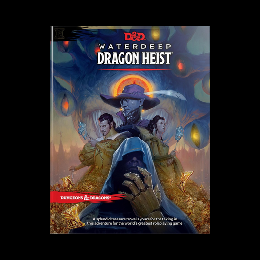 Dungeons & Dragons D&D Waterdeep Dragon Heist Hard Cover RPG Book