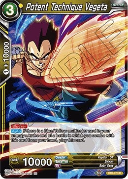 Potent Technique Vegeta (BT8-073) (Malicious Machinations) (DBS-B08)