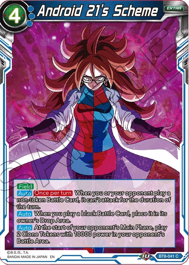 Android 21's Scheme (BT8-041) (Malicious Machinations) (DBS-B08)