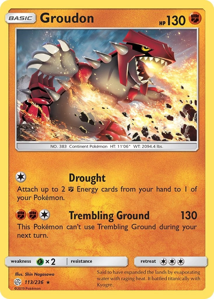 Groudon (113/236) (SM12)
