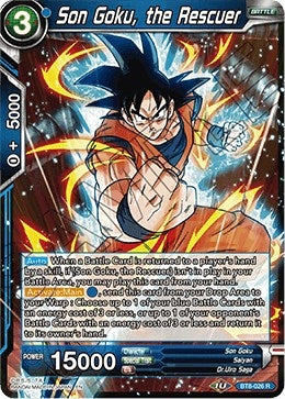 Son Goku, the Rescuer (BT8-026) (Malicious Machinations) (DBS-B08)