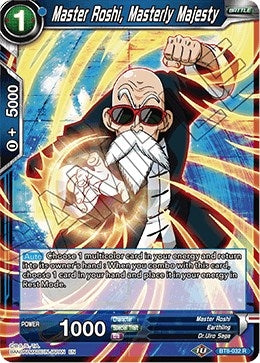 Master Roshi, Masterly Majesty (BT8-032) (Malicious Machinations) (DBS-B08)