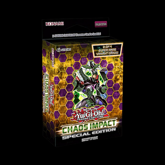 Yu-Gi-Oh! Chaos Impact Special Edition 3X Booster Packs 2019