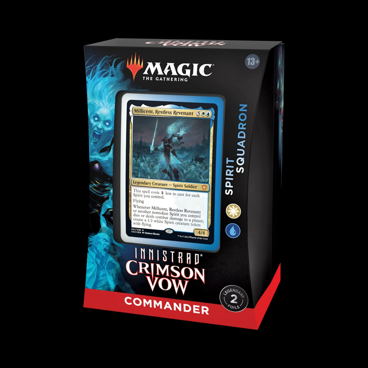 MTG Magic The Gathering Innistrad Crimson Vow Spirit Squadron Commander Deck 2021
