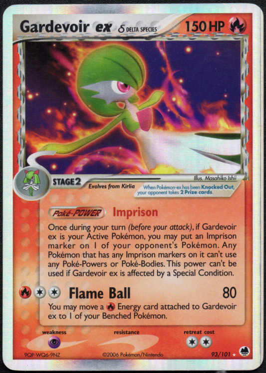 Gardevoir ex (Delta Species) (93/101) (DF)