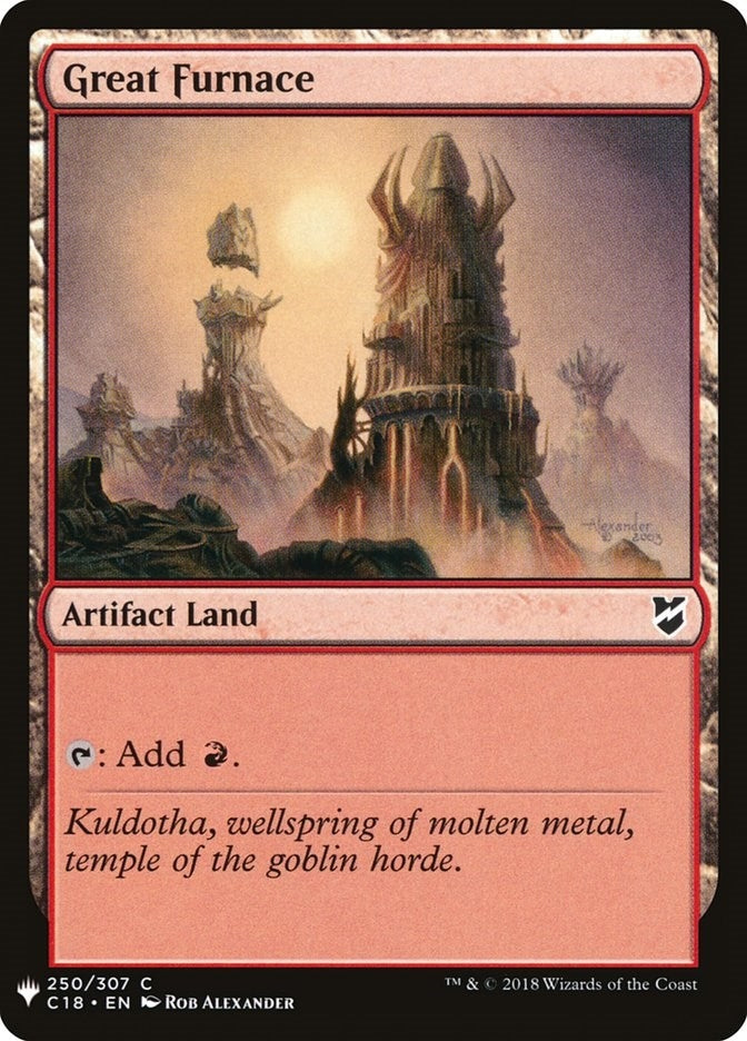 Great Furnace (C18) (250) (LIST)