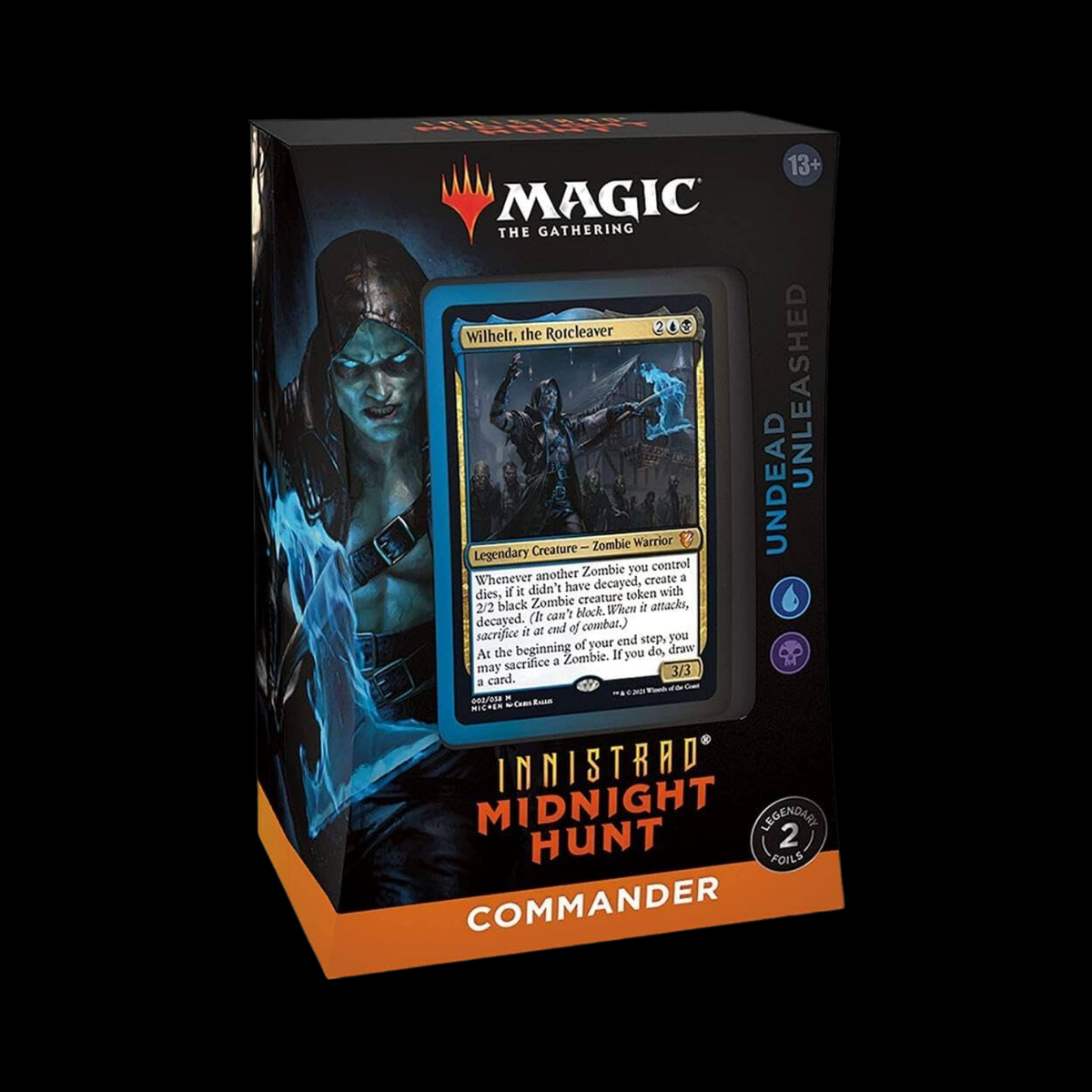 MTG Magic The Gathering Innistrad Midnight Hunt Undead Unleashed Commander Deck 2021