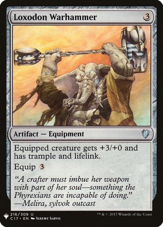 Loxodon Warhammer (216) (LIST)