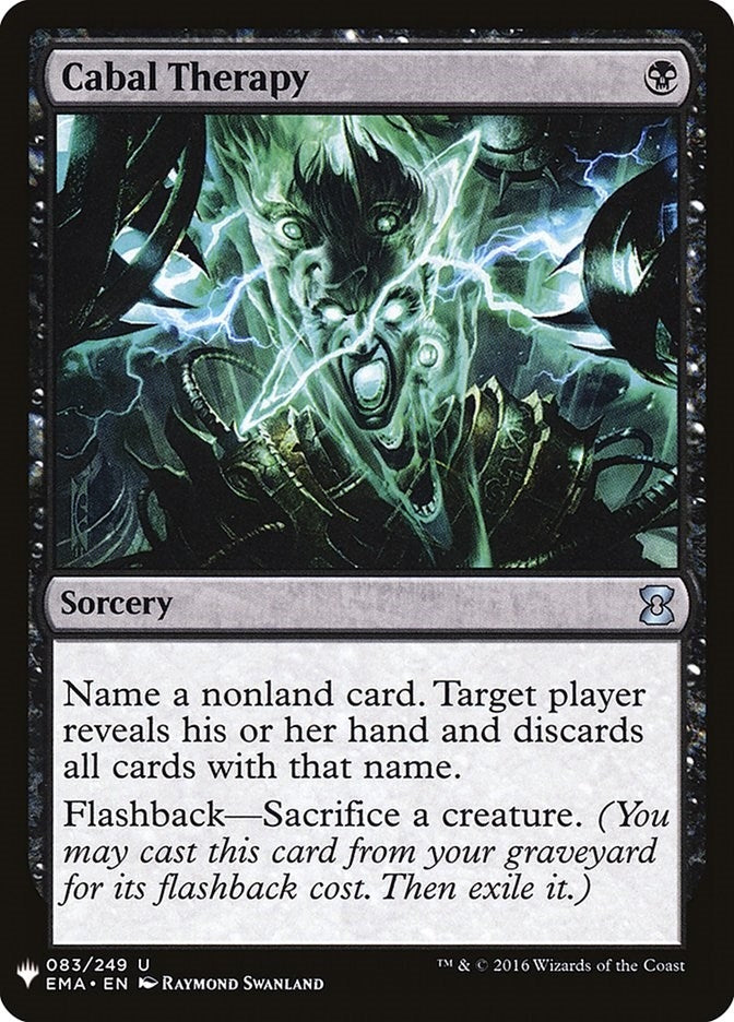 Cabal Therapy (83) (LIST)