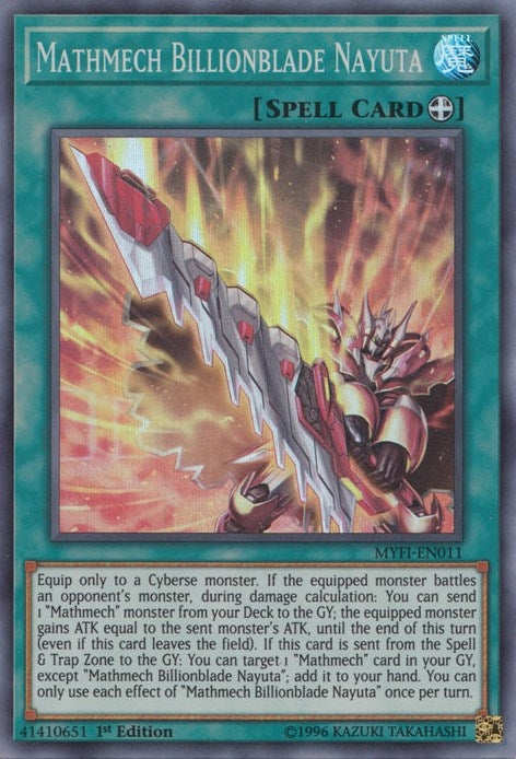 Mathmech Billionblade Nayuta (MYFI-EN011) (MYFI)