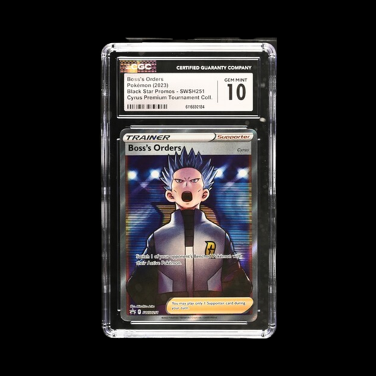 Pokemon Slab Boss's Orders 251 CGC 10 Gem 2023