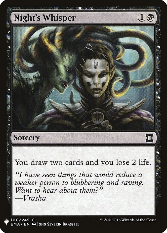 Night's Whisper (100) (LIST)