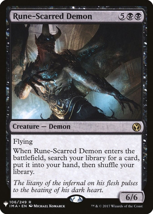 Rune-Scarred Demon (106) (LIST)