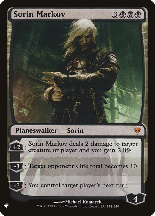 Sorin Markov (ZEN) (111) (LIST)