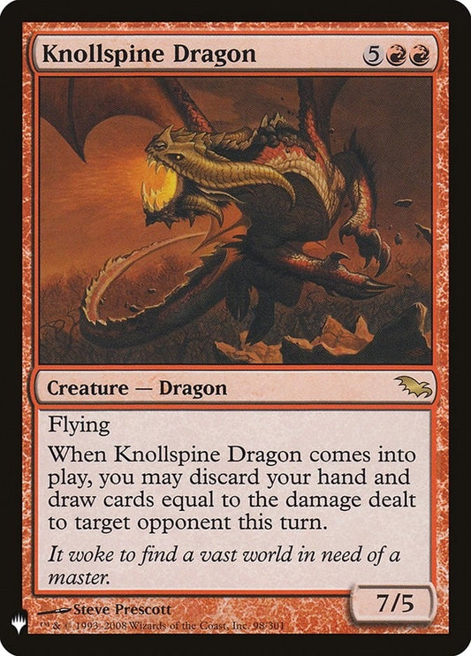 Knollspine Dragon (98/301) (LIST)