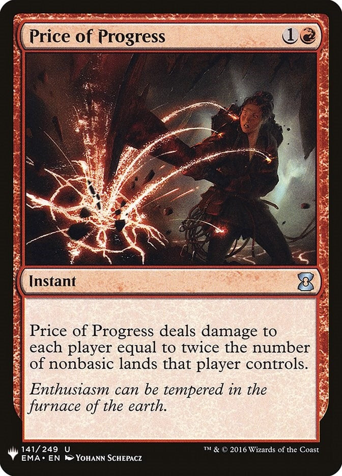 Price of Progress (EMA) (141) (LIST)