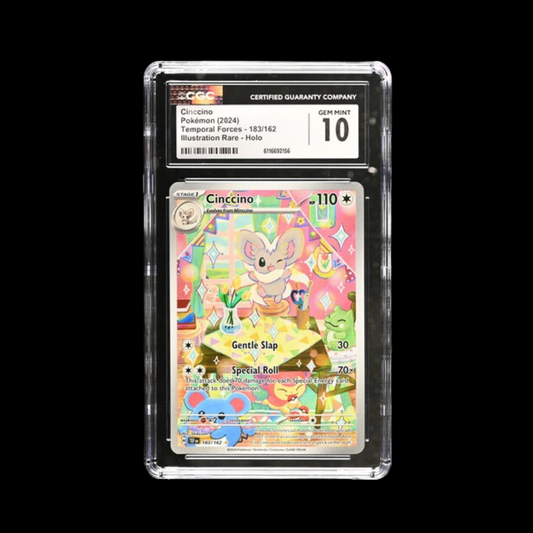 Pokemon Slab Cinccino 183 CGC 10 Gem 2024