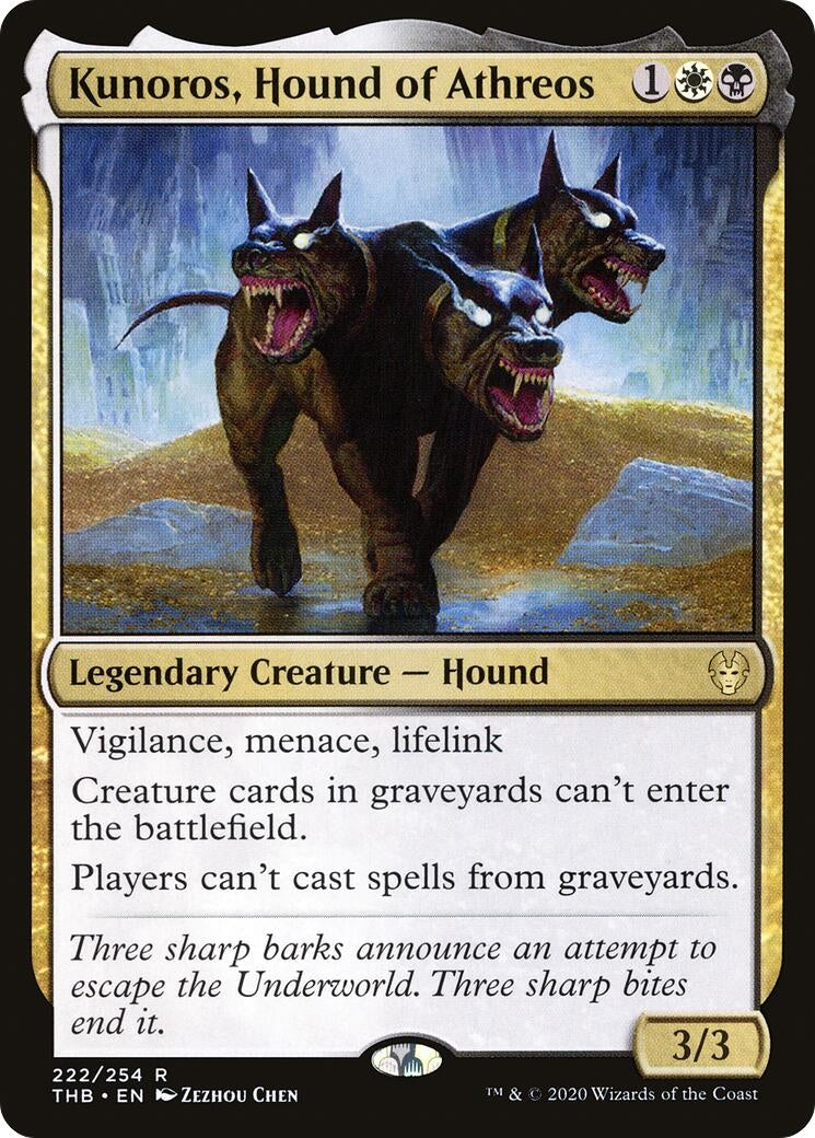 Kunoros, Hound of Athreos (222) (THB)