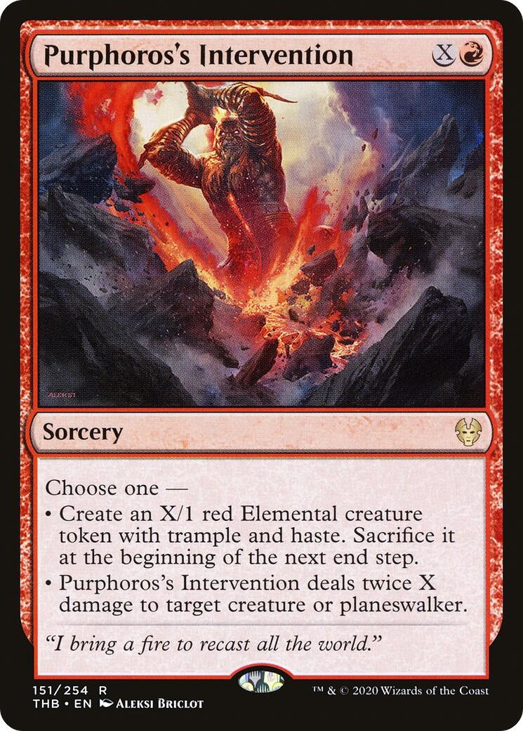 Purphoros's Intervention (151) (THB)