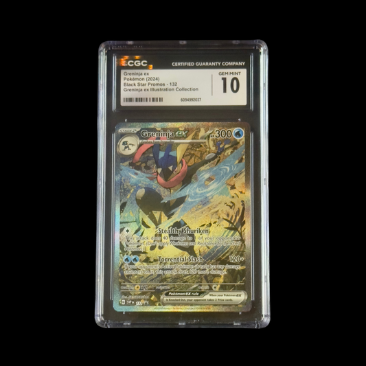 Pokemon Slab Greninja EX 132 CGC 10 Gem 2024