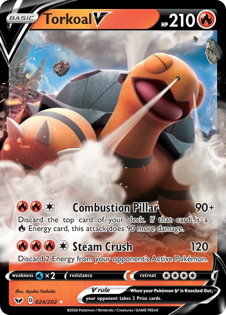 Torkoal V (024/202) (SWSH01)