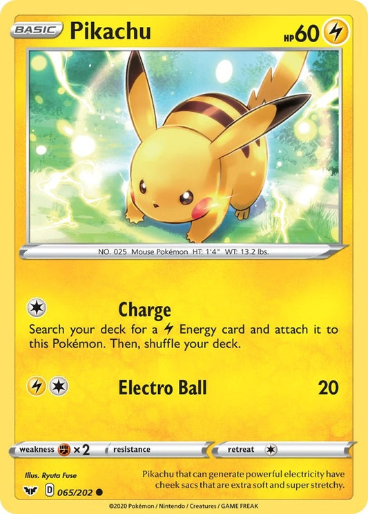 Pikachu (065/202) (SWSH01)