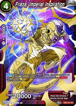 Frieza, Imperial Inspiration (DB2-007) (Draft Box 05 - Divine Multiverse) (DB2)